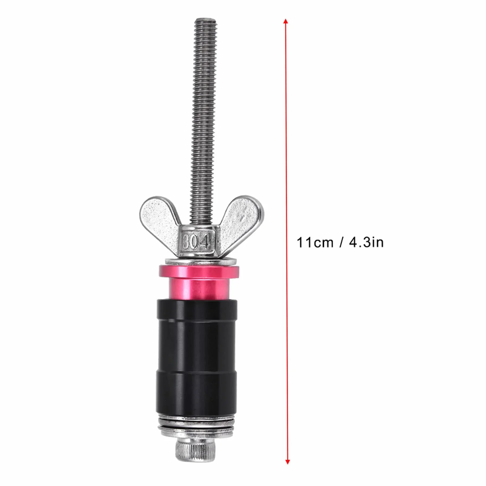 Herramienta de Casquillo de Choque Trasero, Instalar la Herramienta Retirar para Amortiguadores Traseros Fox Rockshox X Fusion, con 3 Adaptadores para 12.7 Mm de Casquillos DU