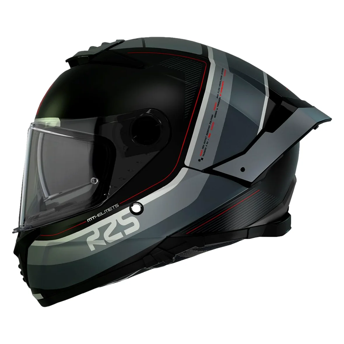 MT HELMETS Thunder 4 SV – Casco Moto Integral con Visor Solar Full Vision, Pantalla Antivaho Compatible con Pinlock, Interior Lavable y Calota HIRP | Homologado ECE 22.06 & DOT