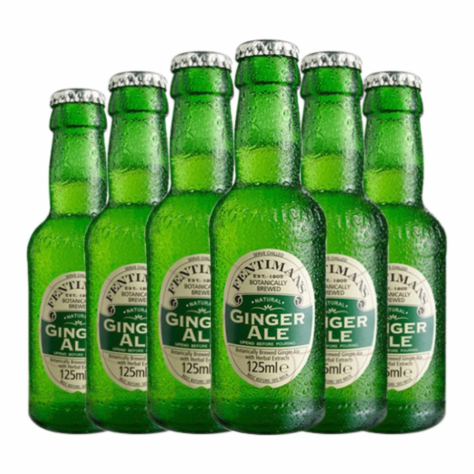 Fentimans Ginger Ale Botellín Miniatura 12 cl Caja de 6