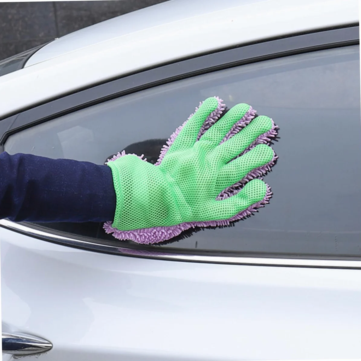 Guante Limpieza 3 Piezas Guantes De Lavado Automático Guante De Lavado De Autos Guante De Limpieza del Coche Guantes De Lavado De Autos