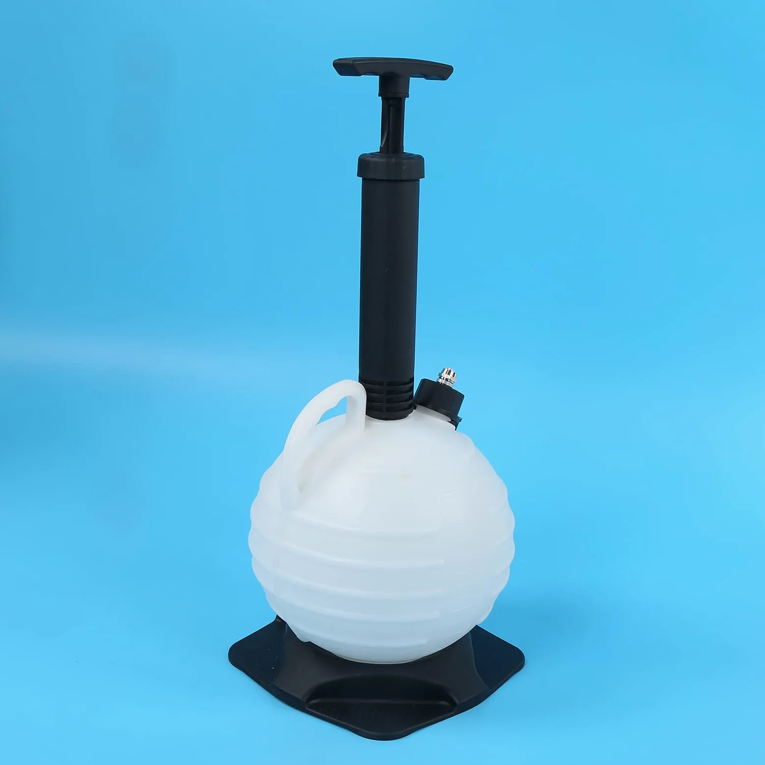 Extractor de Aceite Al Vacío de 6L, Bomba de Fluido Manual con Tanque de Almacenamiento Portátil para Motor Marino de Cortacésped de Motocicleta de Automóvil