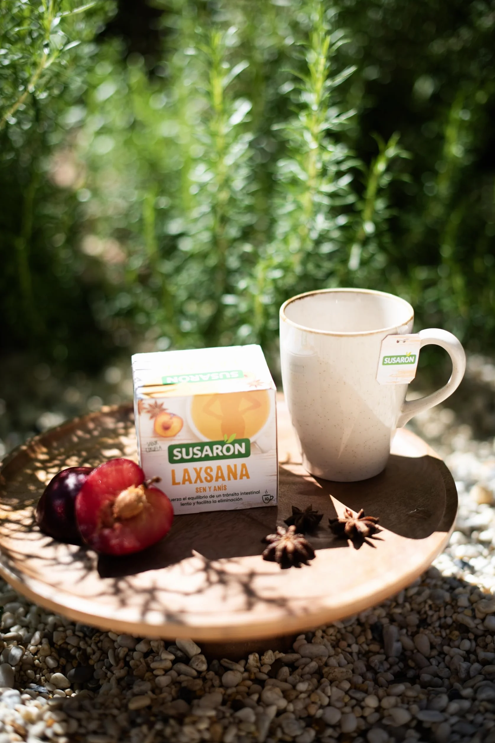 Susarón Infusión Laxsana Sen y Anís Sabor Ciruela Caja 10 bolsitas