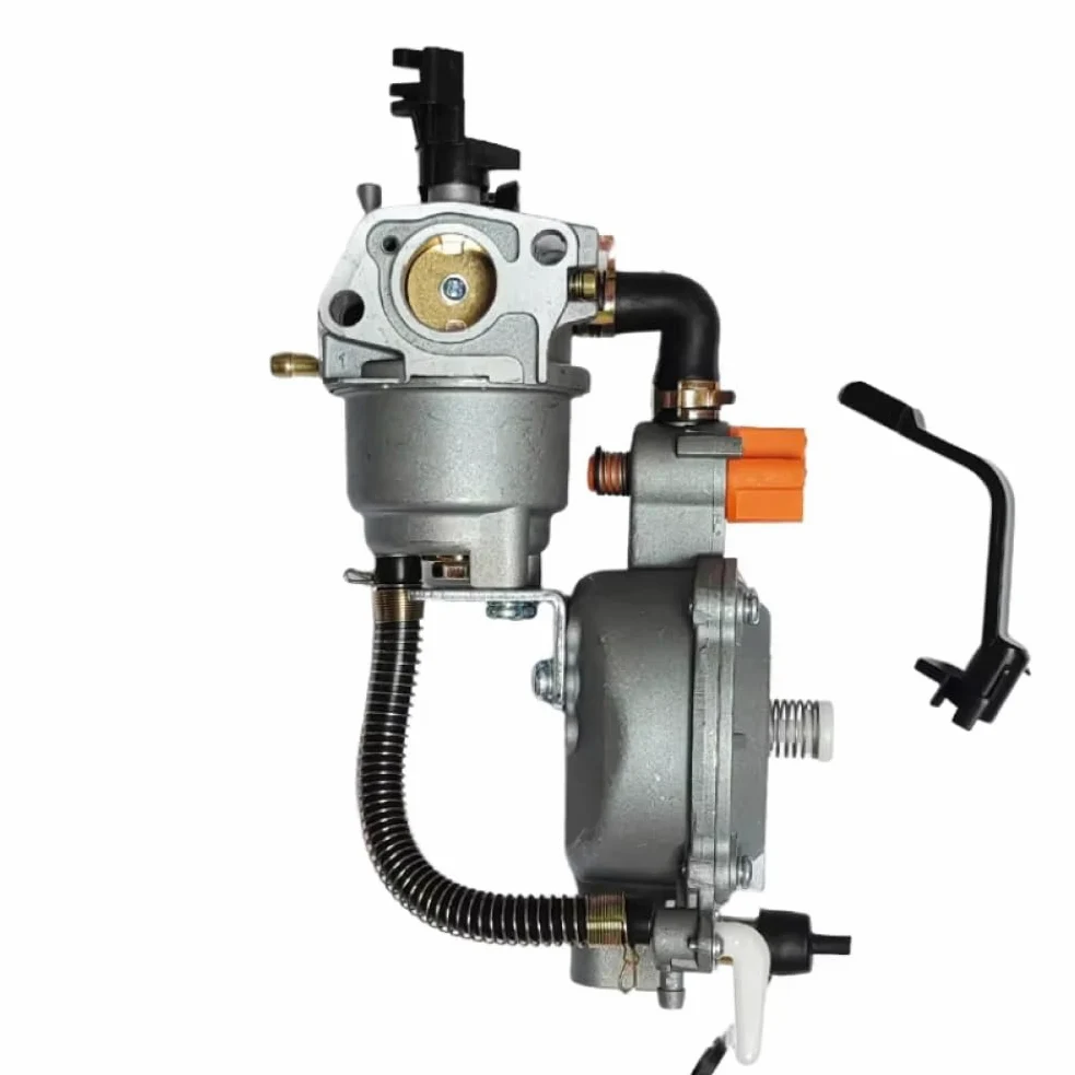 Conjunto de carburador Compatible con GX160 GX200 168F 170F generador motor 2KW 3KW LPG CNG gasoducto