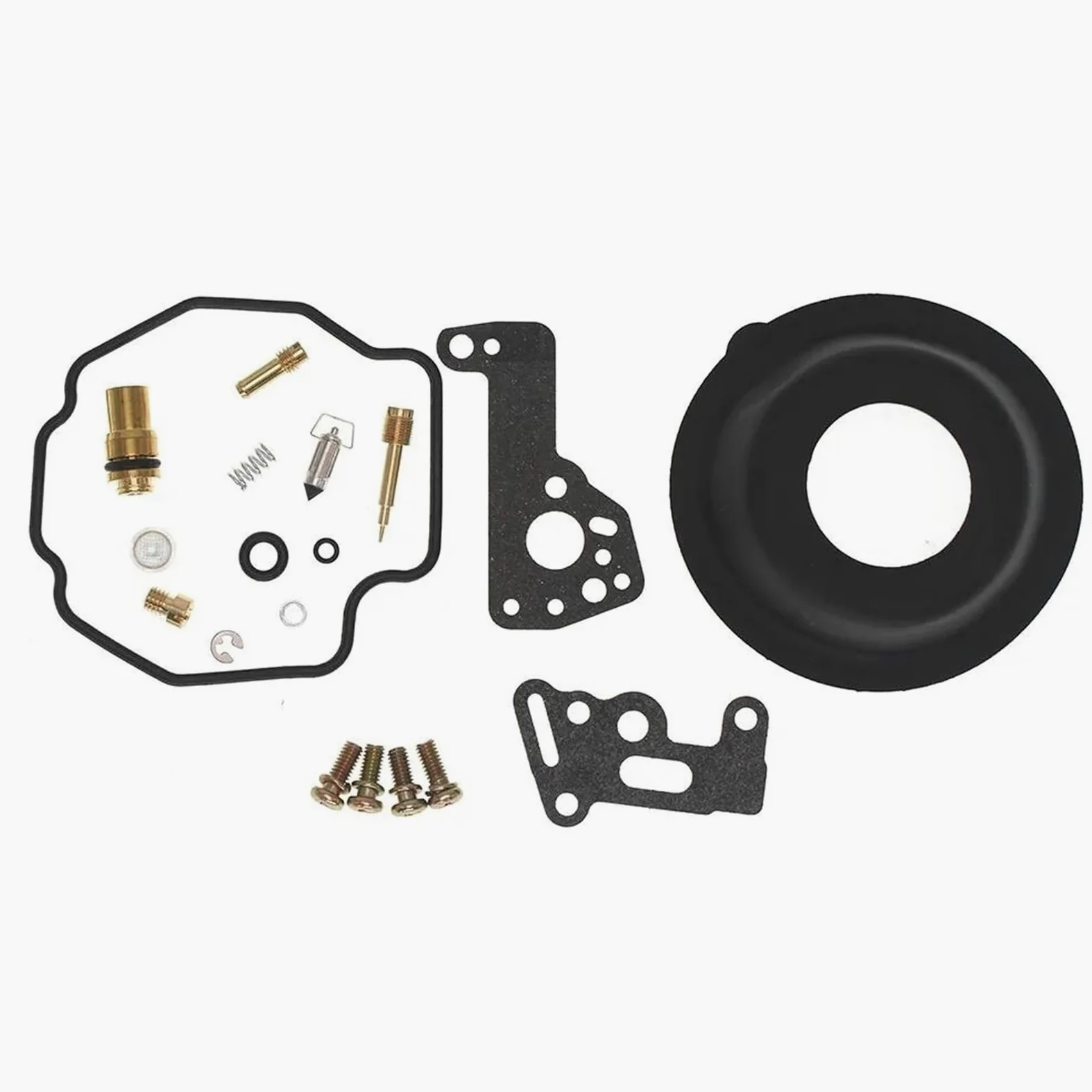 Kit Reparación Carburador Para Yamaha Para Virago XV535 XV535S XV500 83-00 | 2X Kit reparación carburador Juego reconstrucción carburador Junta Válvula aguja 0201-045