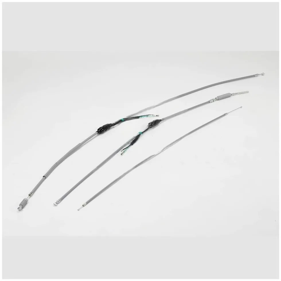 Juego de cables grises Cable freno trasero delantero motocicleta para Z50 K2 1970-1971 para Monkey Bike para Z50A Z50J Z50R