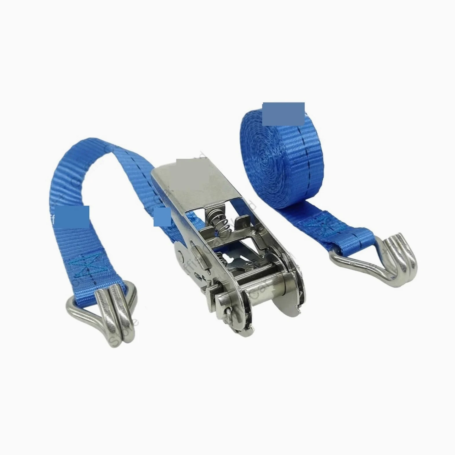 Correa de Amarre, Correa de trinquete de acero inoxidable duradera de 3 metros for equipaje, bolsa, carga, tensor de cuerda for coche, camión, motocicleta y bicicleta. para Baca Bicicletas, Motociclet
