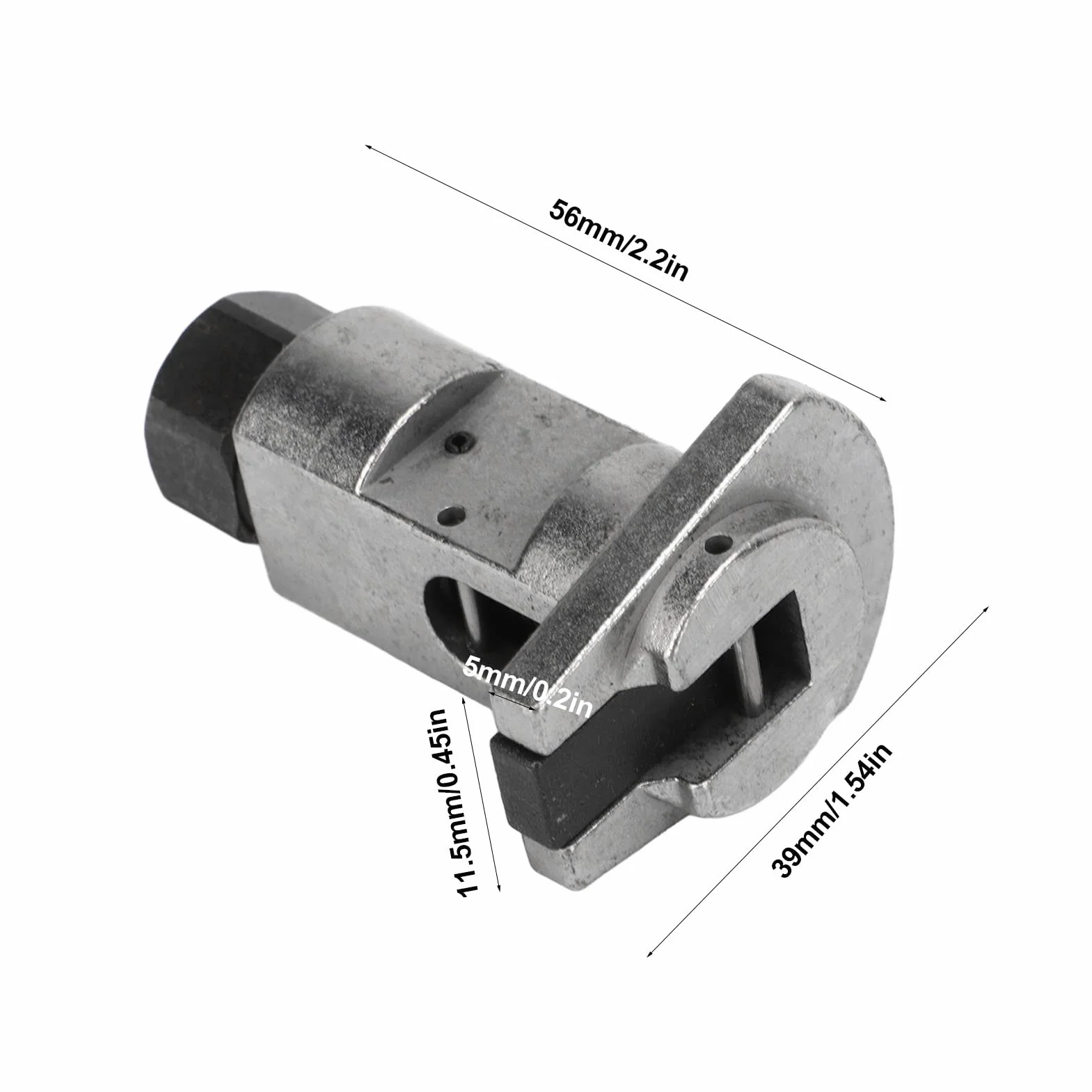 Ejoyous Herramienta de amortiguador, manguitos de eje, esparcidor de 5 – 11,5 mm, herramienta para rodamientos de rueda, herramienta de suspensión, expansor, tensor de muelle, amoladora de cubo de