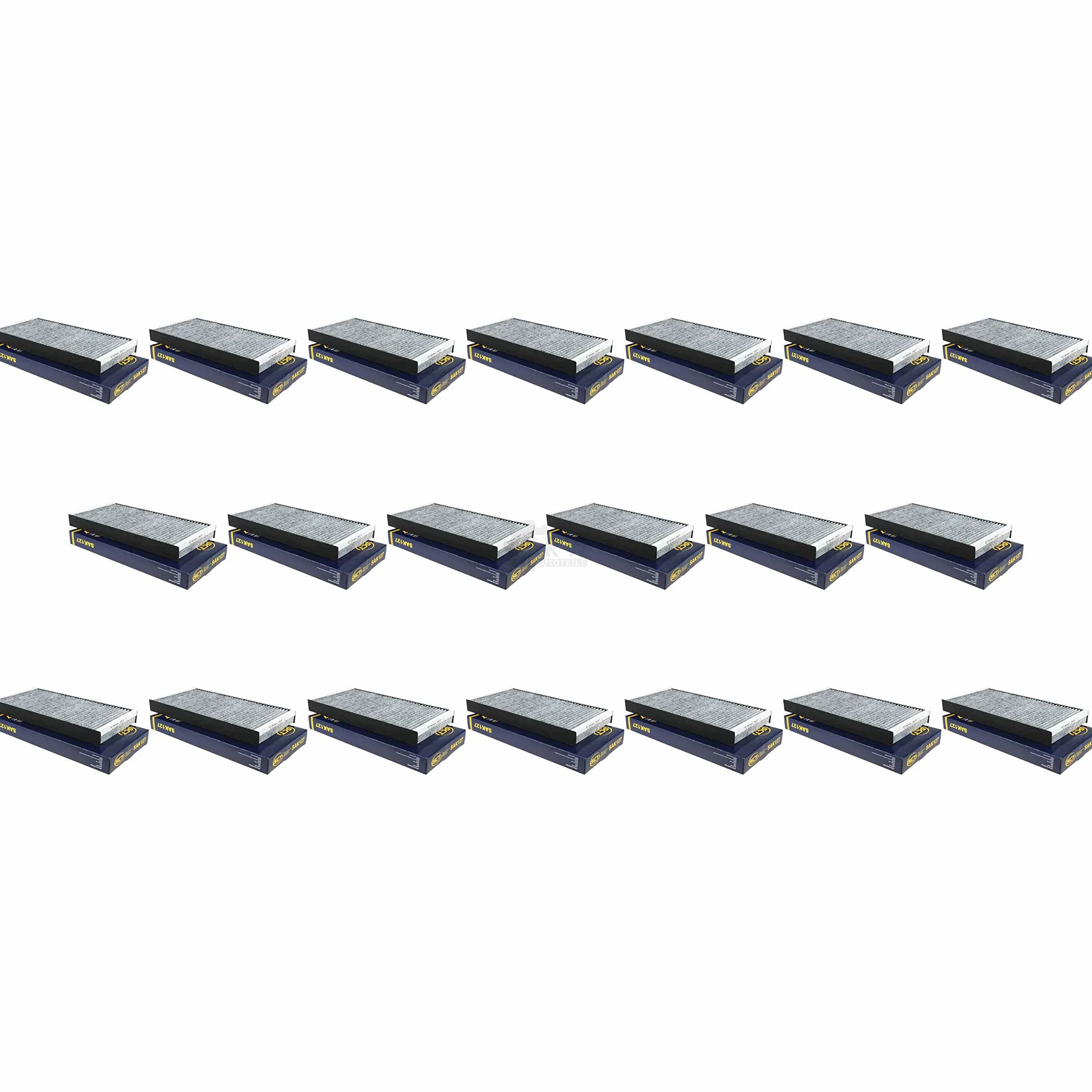 QR-Parts Set 85580712 SAK 127 20 filtros originales SCT para habitáculo, filtro de polen