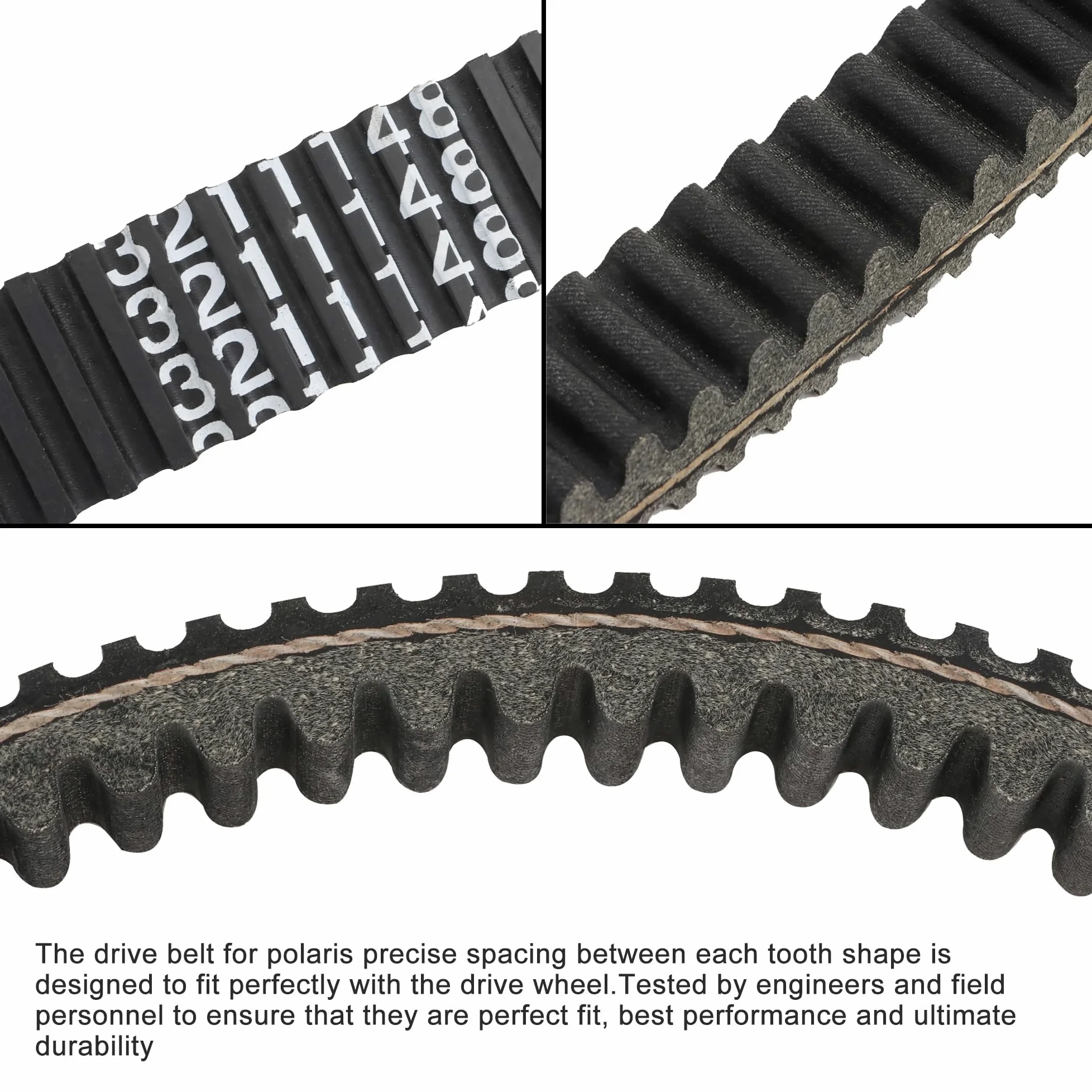 GOOFIT Correa de Transmisión Resistente Reemplazo para Polaris RZR 900 1000 XP XP4 2013-2024 2014-2024 3211196 3211148 3211142 3211172 3211180