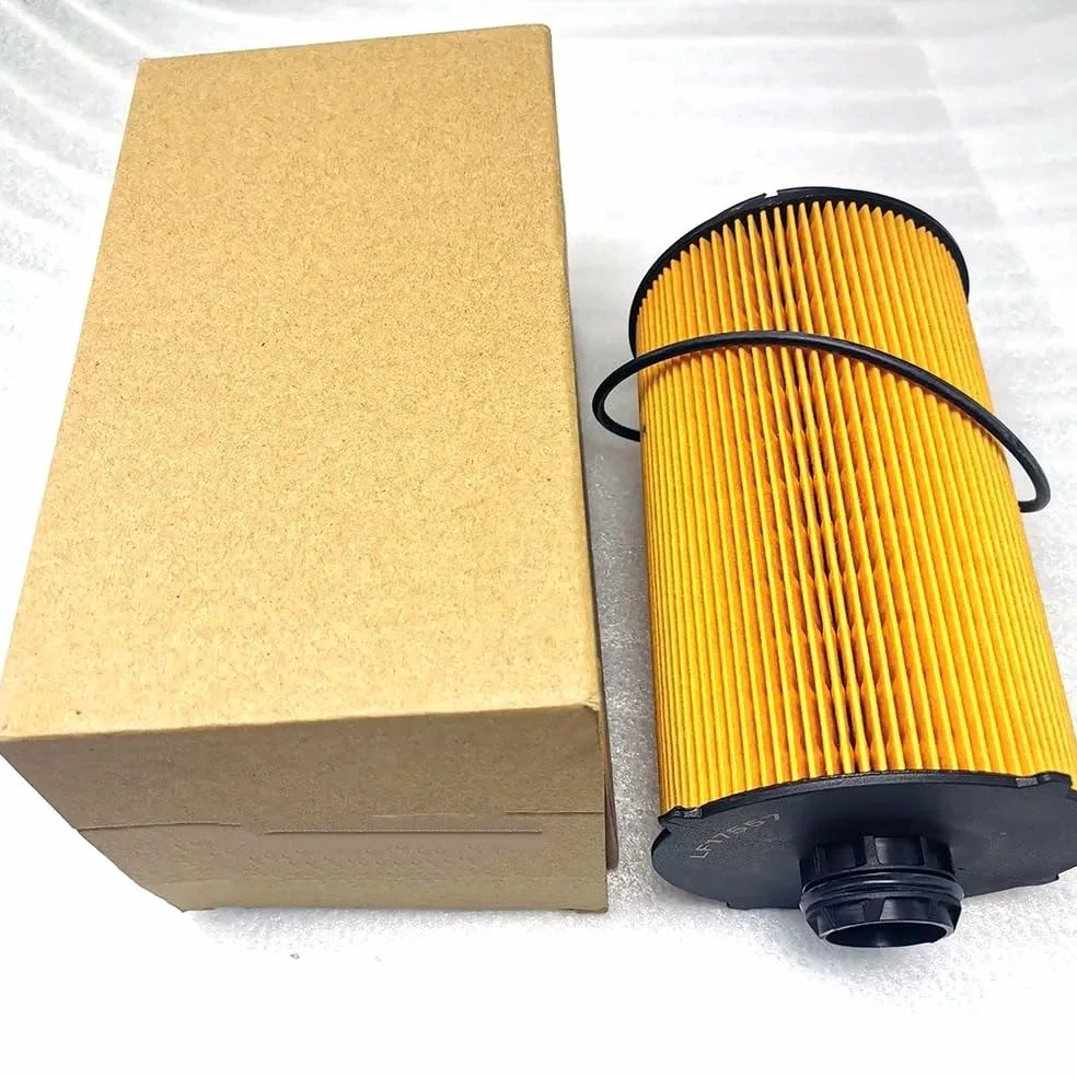 Filtro de aceite compatible con LF17557. Elemento filtrante sin metal. Sustituye al filtro lubricante Filtro de Aceite para Coche