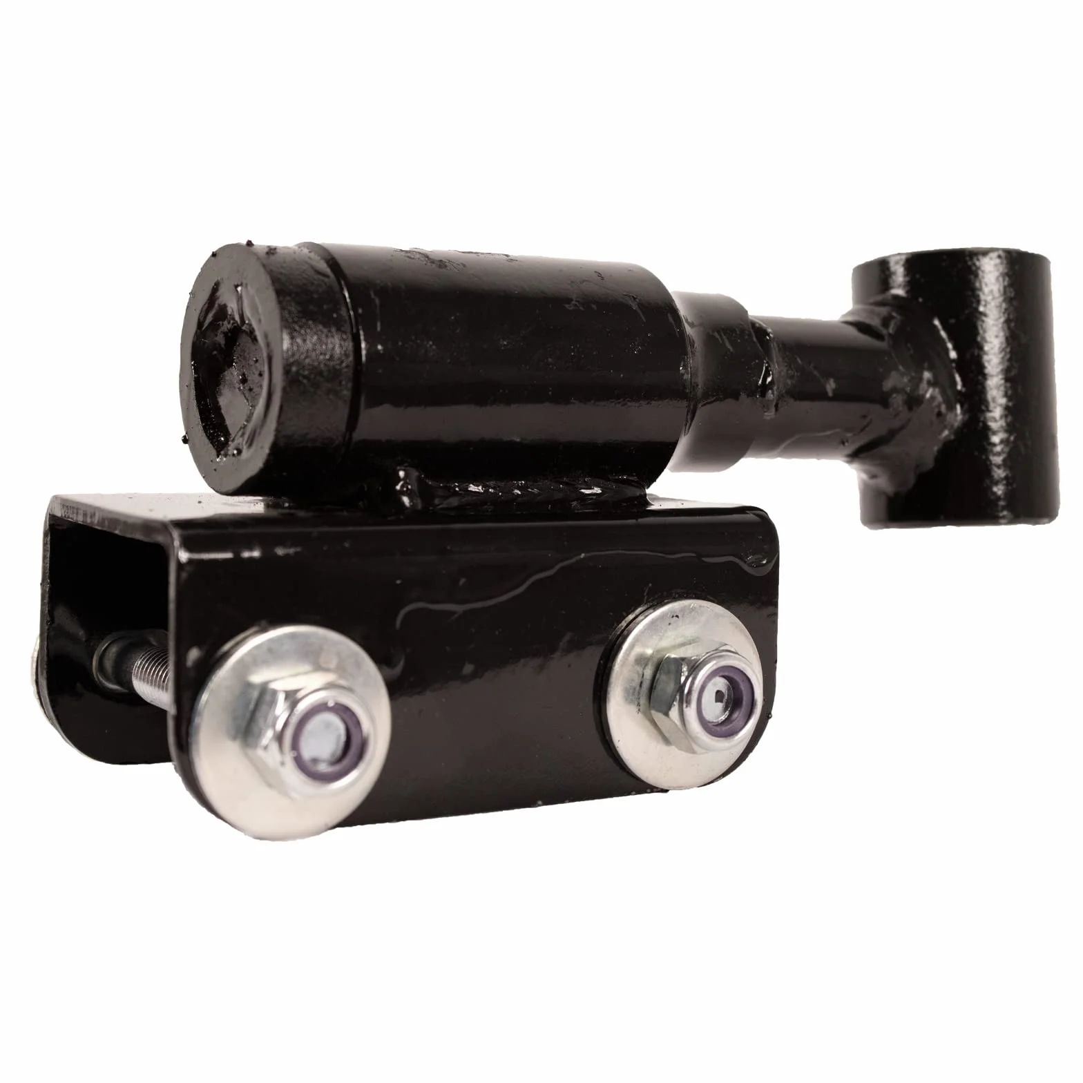 Enganche Corto para Remolque - Bricoferr, Negro