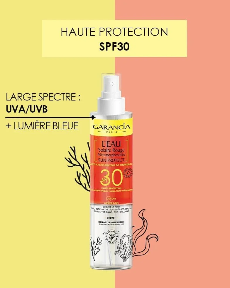 Garancia Sun Eau Rouge Accel Spf30 150Ml para adultos
