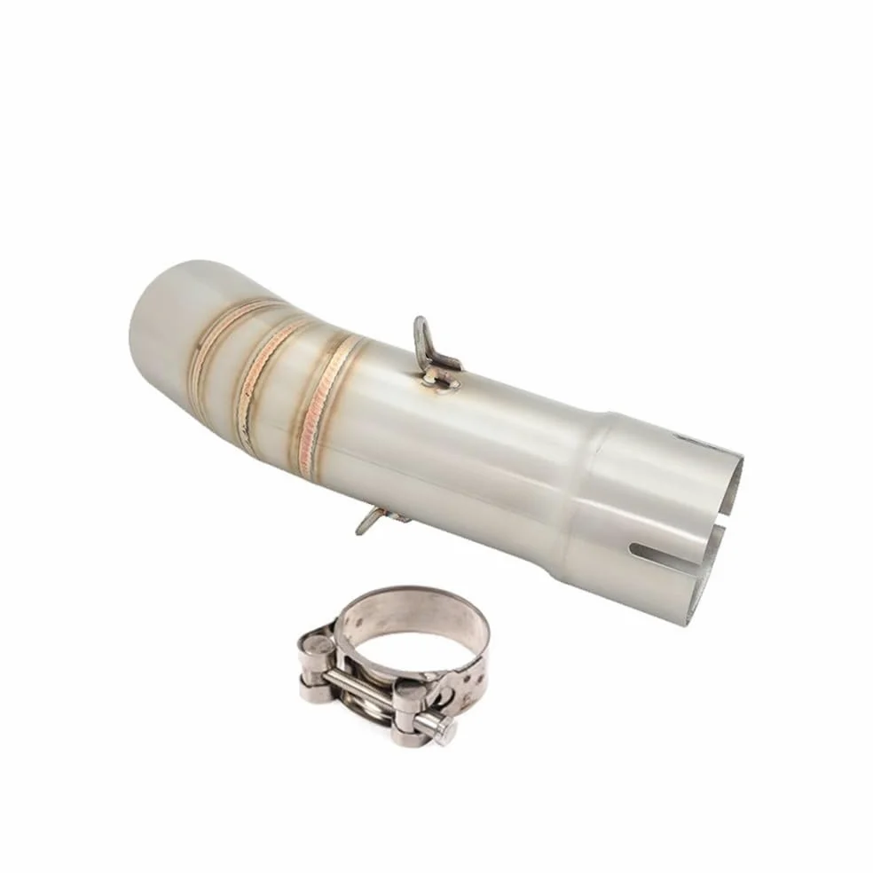 Deflectores Calor Escape para Y&amaha FZ8 Fazer FZ8N FZ8S FZ800 2010-2015 Silenciador De Escape Modificado para Motocicleta Tubo De Enlace Medio De 508mm