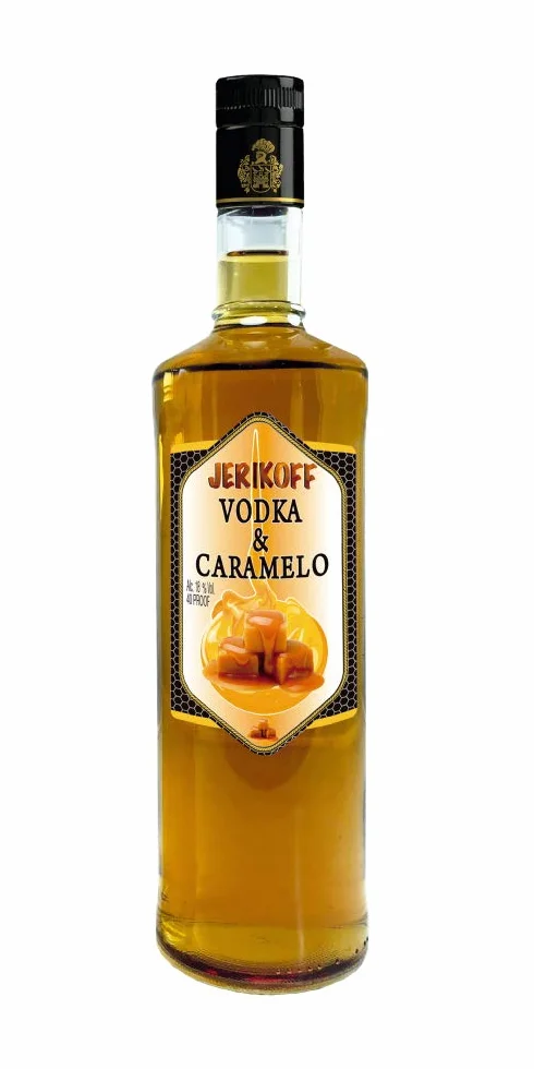 VODKA CARAMELO JERIKOFF 70 CL
