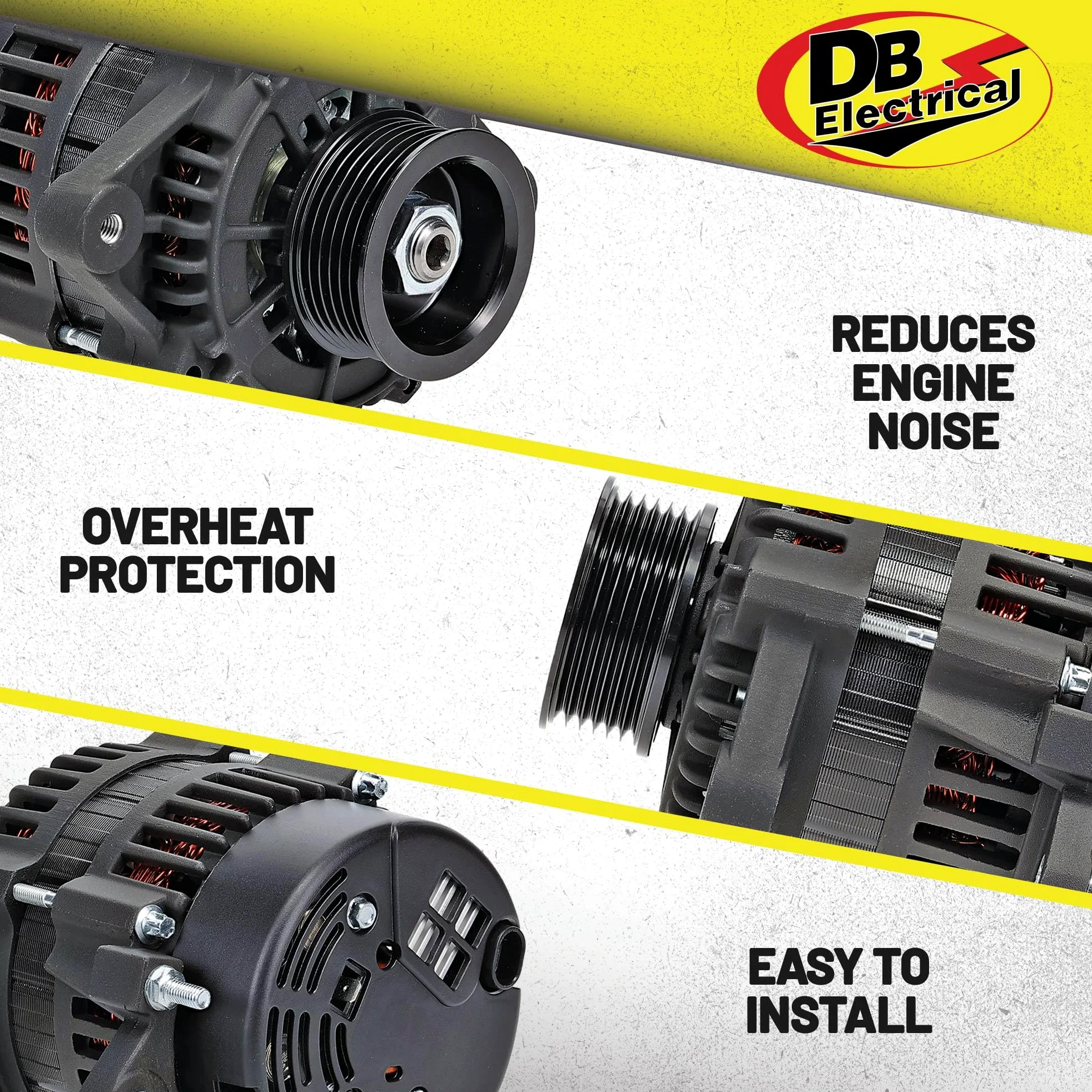 Nuevo DB eléctrico ADR0299 alternador compatible con reemplazo para Mercruiser modelo 350 Mag MPI (Gen +) modelo 350 Mag MPI Horizon modelo 454 Mag MPI Horizon (Gen VI) modelo 5.7L EFI (Gen +) 8460N