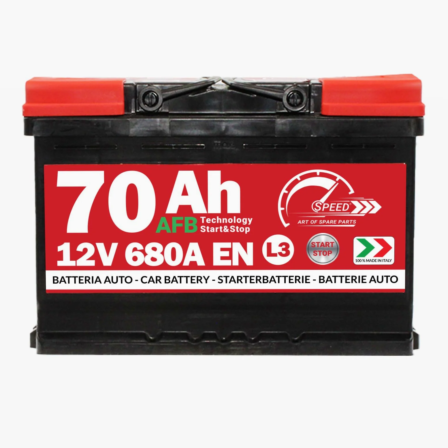 Batería para coche Speed L3 AFB Technology – 70 Ah, 680 A, 12 V