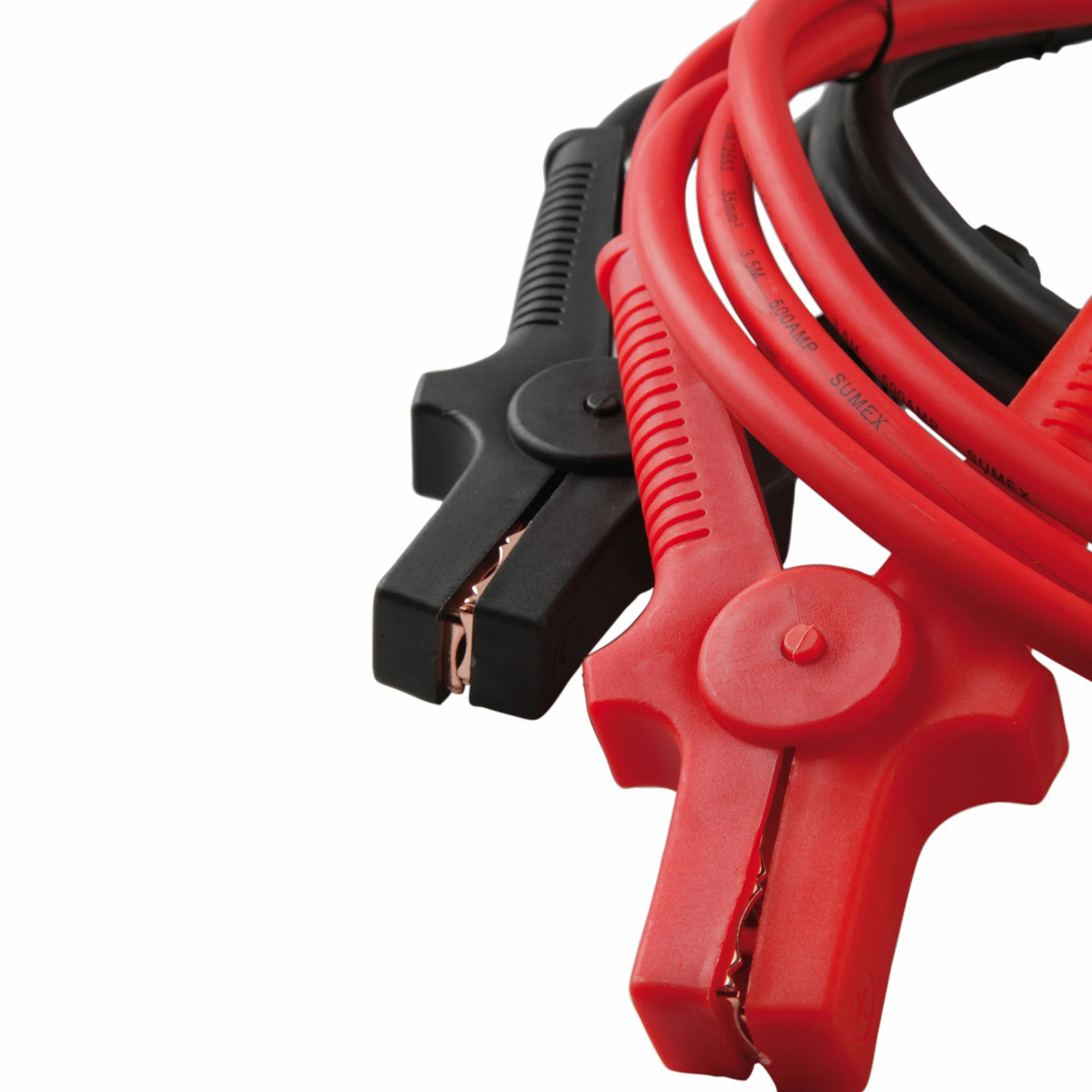 S SUMEX Cables de Arranque para Batería de Coche Pinzas de Batería en Bolsa para Guardar 350A 3,5 Metros 25 mm GS – Tüv