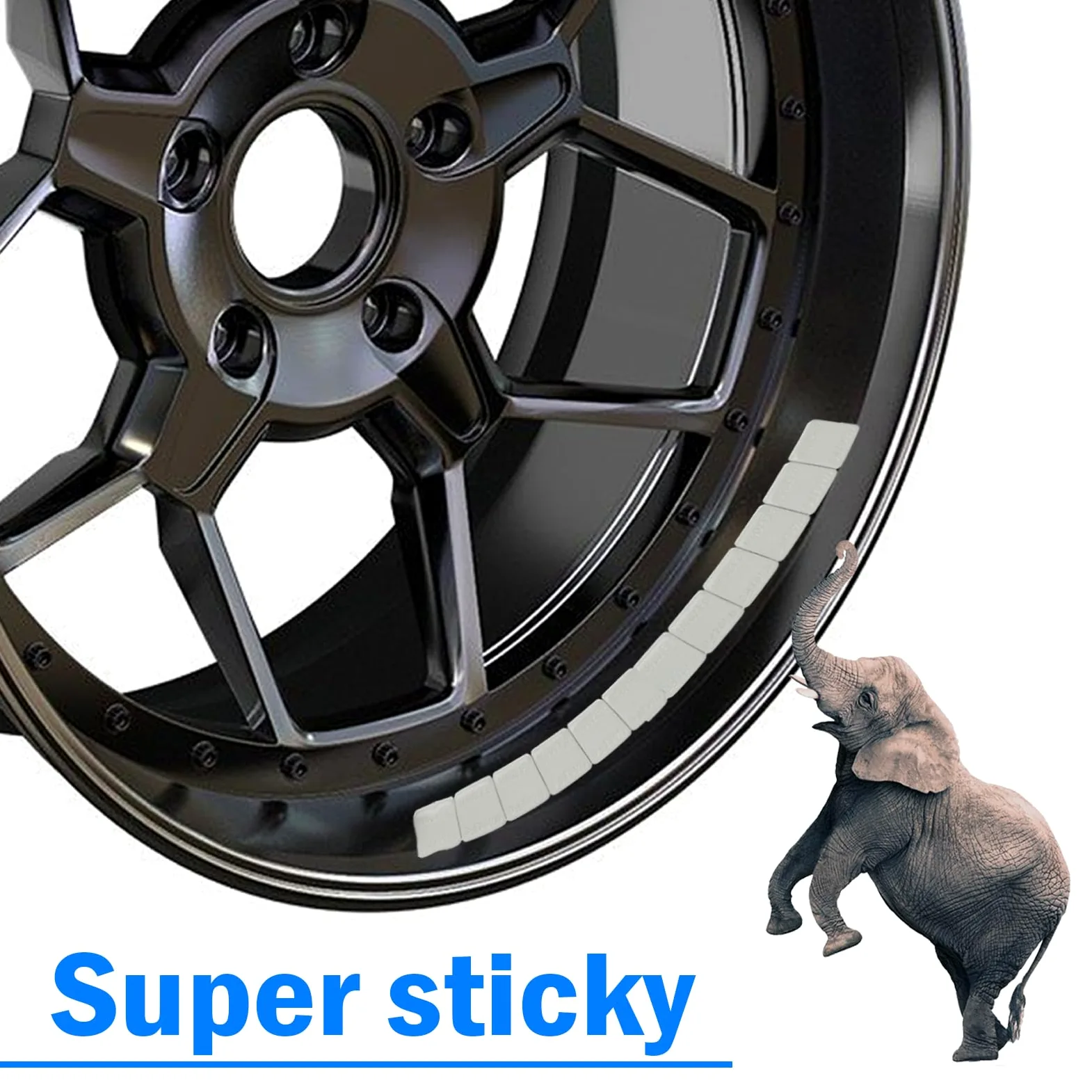 Pesas adhesivas de rueda de 1/4 onzas para coches, camiones, SUV y motocicletas, 715 unidades/rollo de 11 libras/rollo, pesas adhesivas para ruedas