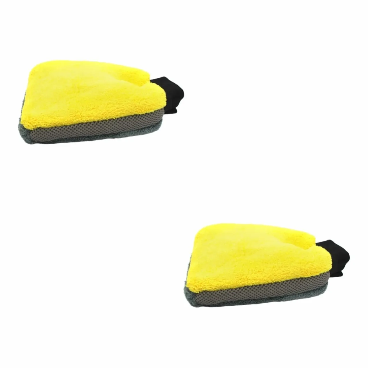 Mikinona 2 Piezas Guante de Lavado de Autos de Microfibra Toallas de Microfibra para el Coche Toallas de Microfibra para Autos Car Wash Impermeable Rain Coat Guantes de Lavado automático