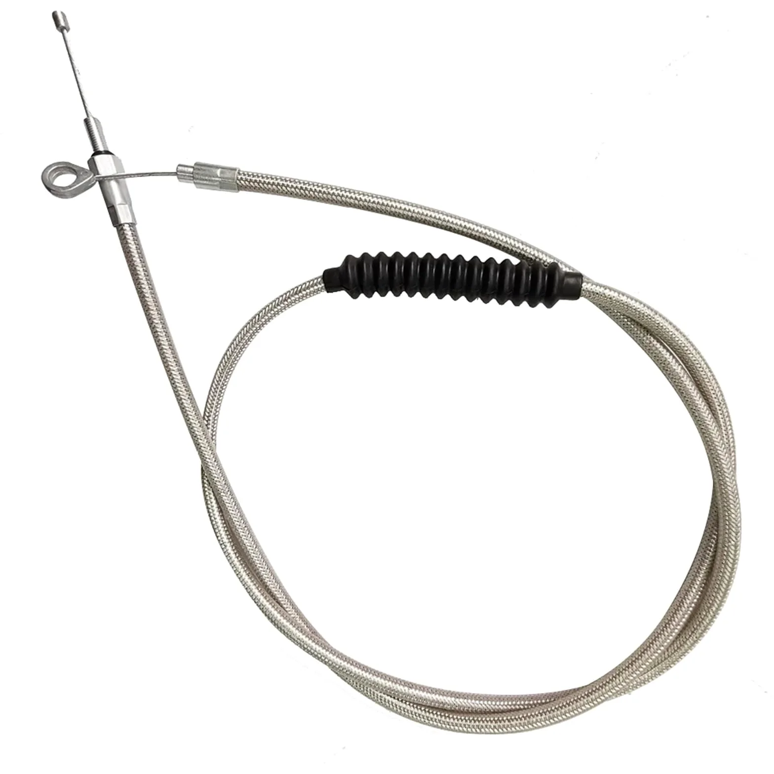 Accesorio para Motocicleta, Cable De Embrague Acero Inoxidable Trenzado 78-3/4 Pulgadas Y 200cm para Harley 95-99 FXD,93-00 FXDL FXDS,00-05 FXDWG