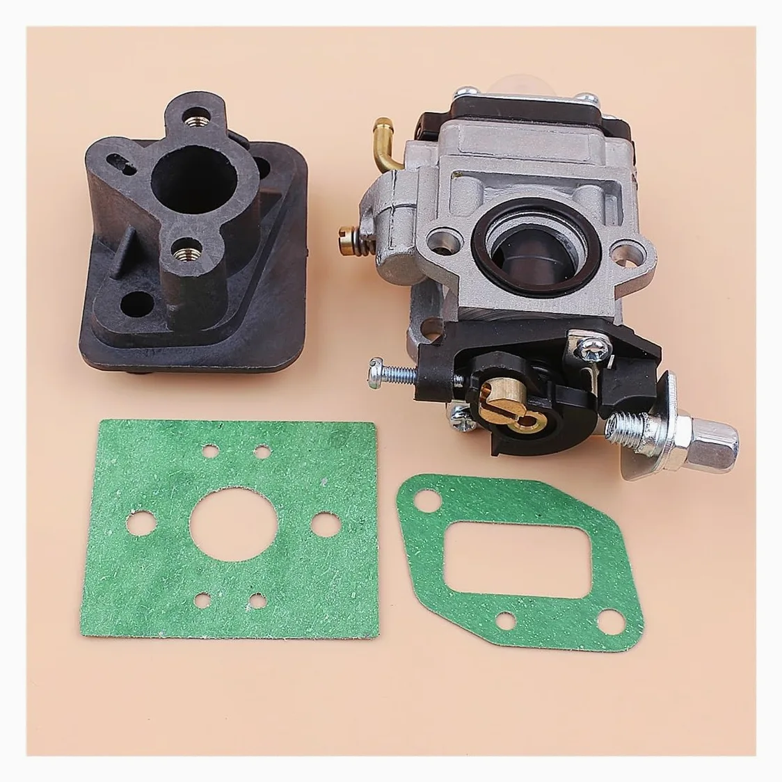 Kit de Juntas de colector de admisión de carburador for desbrozadora con Motor de 43 CC 40-5 BC430 CG430 1E40F-5 TL33 TL43 T52 TU43