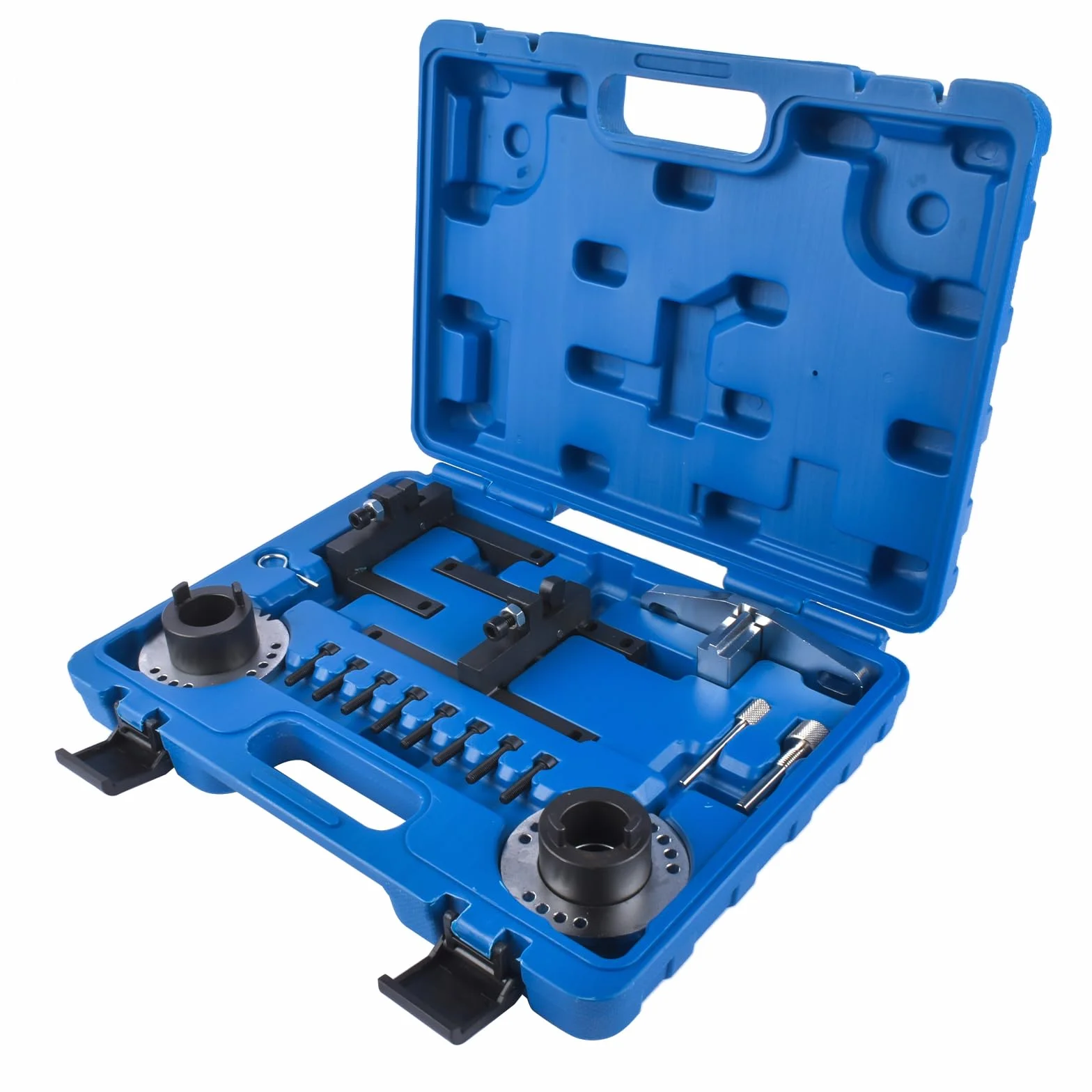 Bisenya 16 Piezas Herramientas de sincronización de Bloqueo del árbol de levas del Motor de Compatible con Fo-rd Fie-sta 1.0L EcoBoost(SCTi)