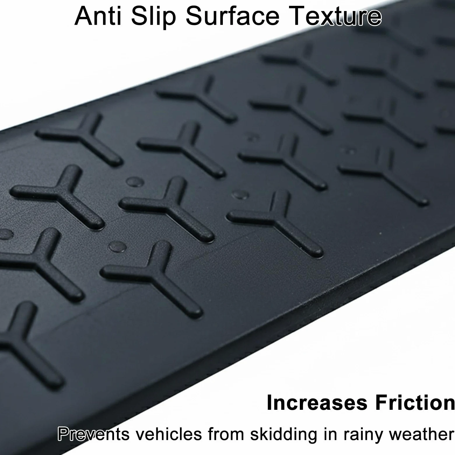 Goma Rampas para Coches, Rampa Escalon Antideslizante, Capacidad de 1000 kg, para Garajes Aceras Coches Patinetes y Bicicletas(100x11x4.5cm/39x4.3x1.8in)