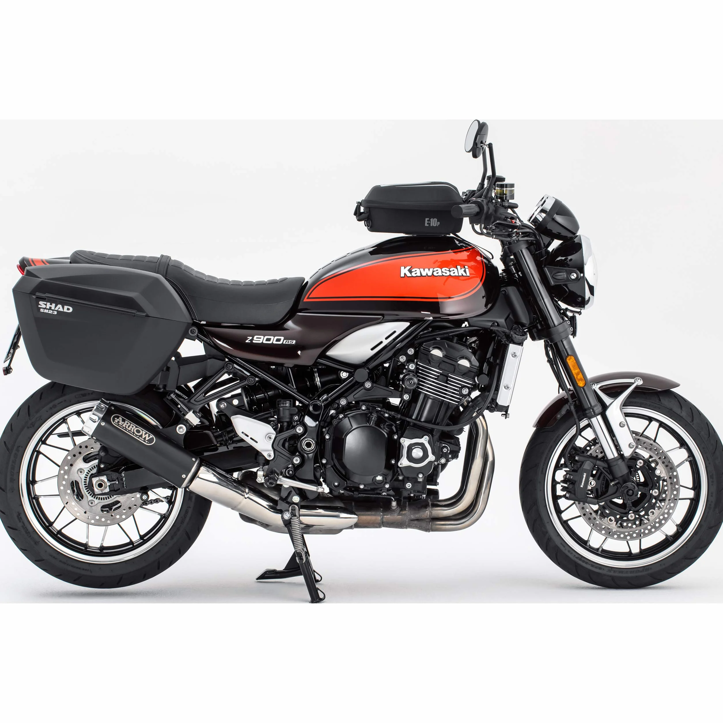 Shad D0B23100 Maletas Laterales Moto SH23, Negro, Normal