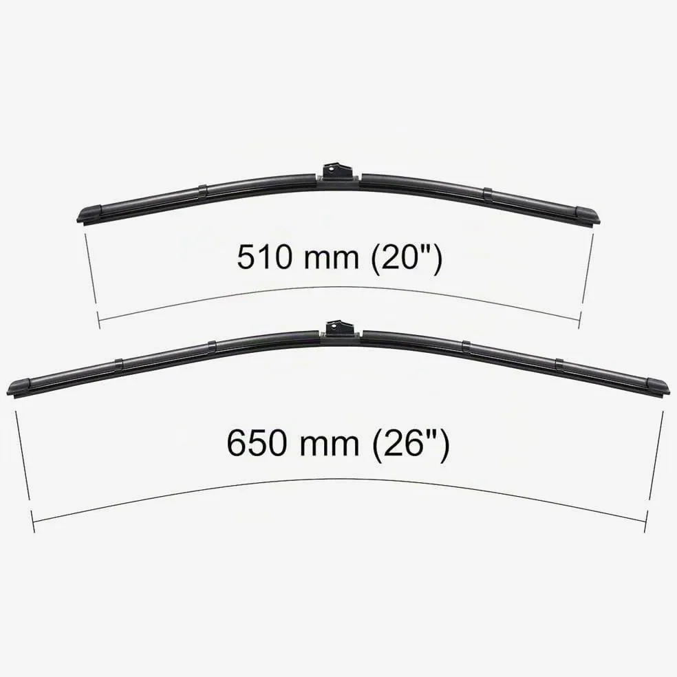 Mossa Escobillas delanteras adecuadas para Volvo XC60 SUV (2009-2017) PB