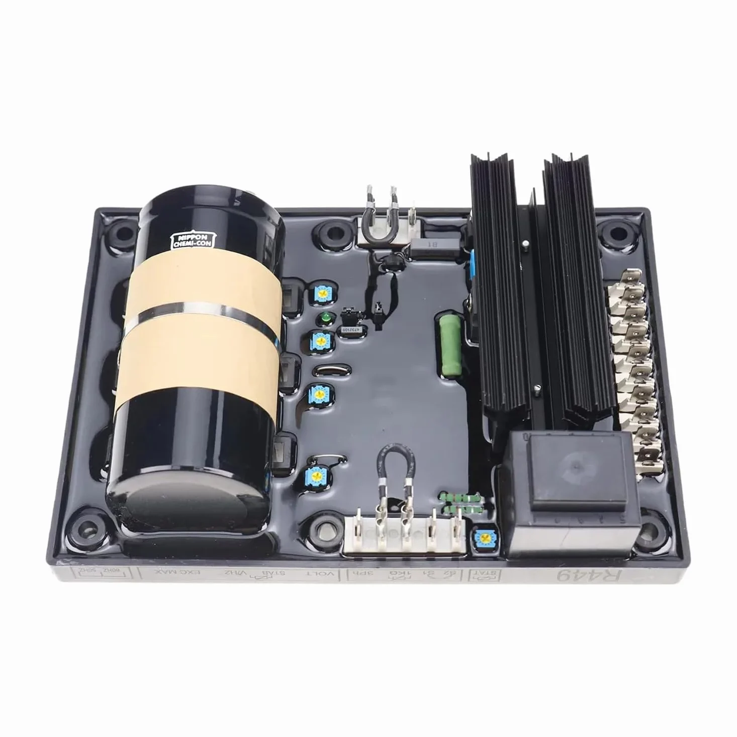 Regulador de voltaje automático AVR R449 compatible con generador Leroy Somer