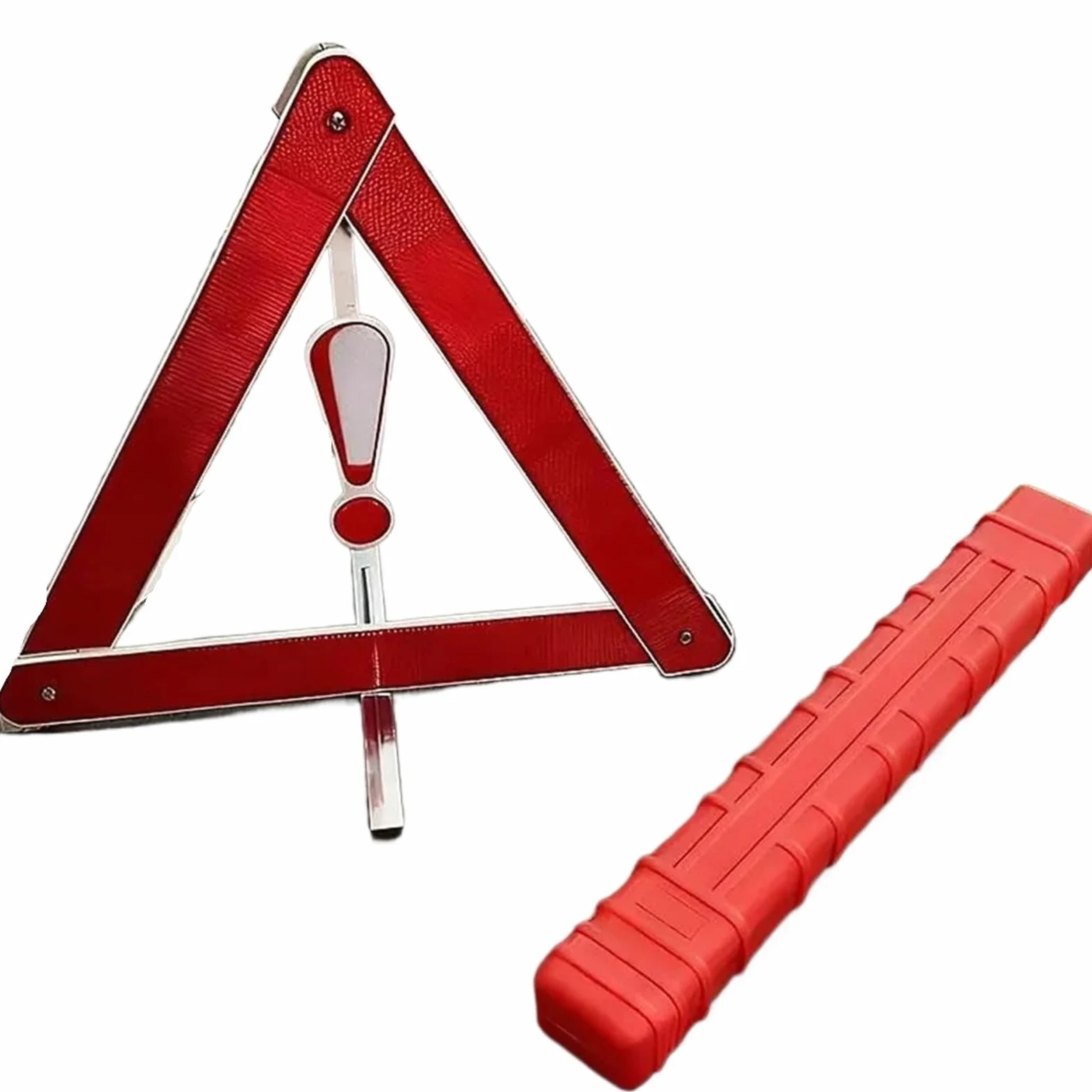 9 Uds. Dispositivo de Seguridad temprana Advertencia Reflectante Triangular for Coche Emergencia Alerta Carretera portátil for Viajes para Advertencia