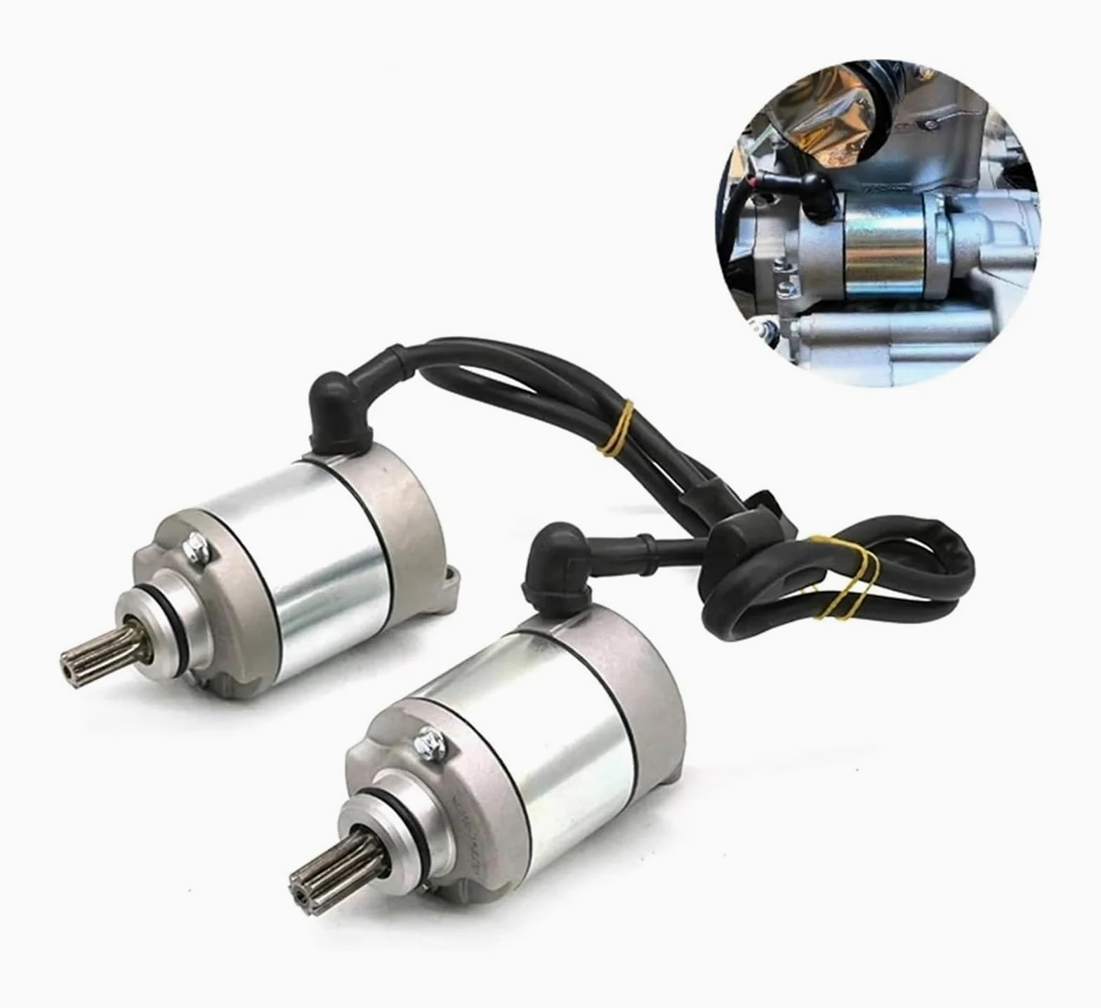 Motor Generador para ZONGSHEN Motor Racing NC250 ZS177MM 250cc 4 Tiempos RX3 BSE KAYO K6 T6 KEWS ZUUMAV 8 9 Dientes Motor De Arranque De Motocicleta