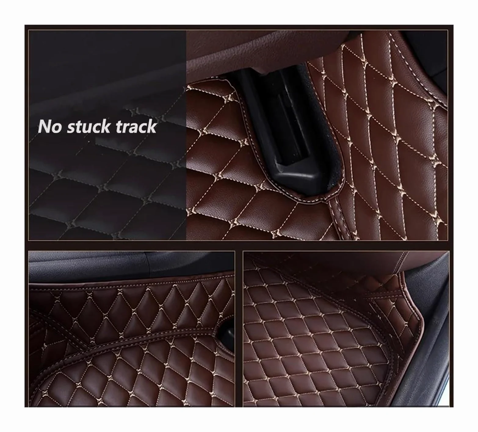 Alfombrillas Alfombrillas Personalizadas para Mini F55 F56 de 2 Puertas (años 2014-2021) Detalles Interiores Accesorios para Coche Alfombra.(Beige)