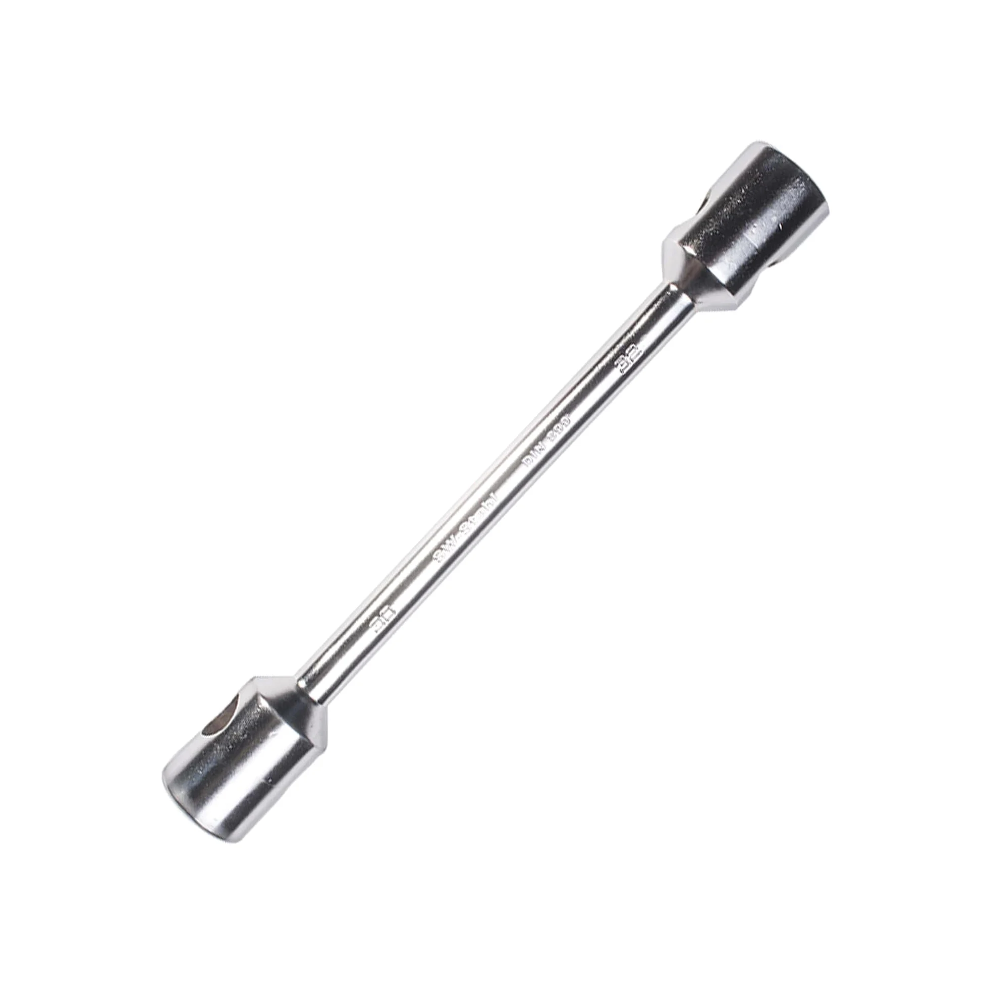 SW Stahl 02222L Llave de Ruedas para Camiones, 27 x 32 mm | Llave acodada de acero robusto para tuercas de rueda en vehículos industriales, compatible con camiones y autobuses