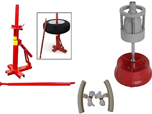 EQUIPAMIENTO EXPRESS SICOBA - Desmonte neumático de 13 a 21 pulgadas manual de coche + balanceador manual portátil + 2 protectores de llanta