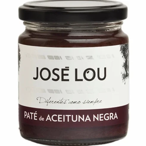 Paté De Aceitunas Negras José Lou 220G