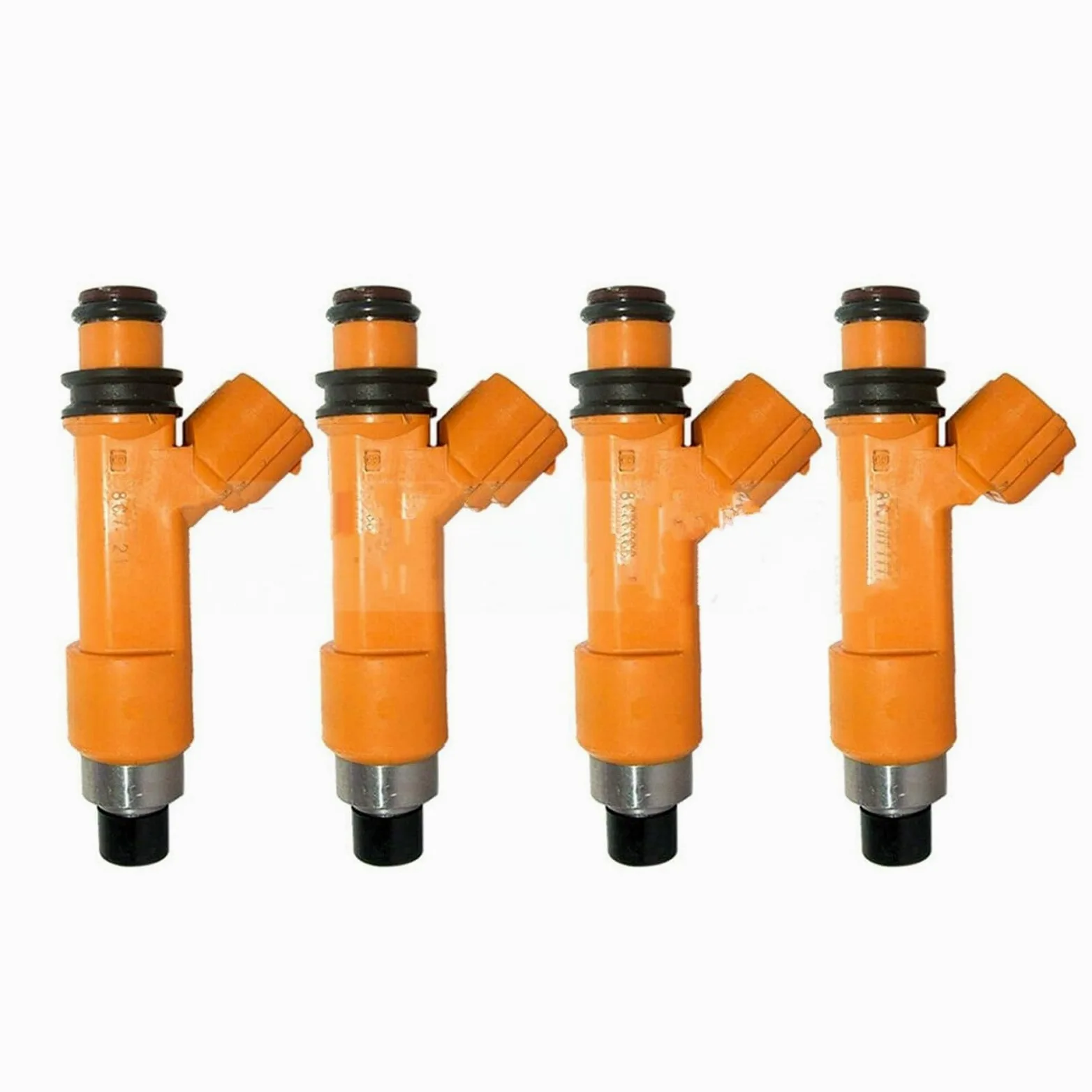 Inyector Combustible Para Suzuki Para Ignis 00~06 Para Jimny 01-15 Para Liana 01-07 Para Swift 05-15 1/4 Piezas Inyector Combustible 297500-0120 15710-86G00 Inyector Combustible (Color : 4pcs)