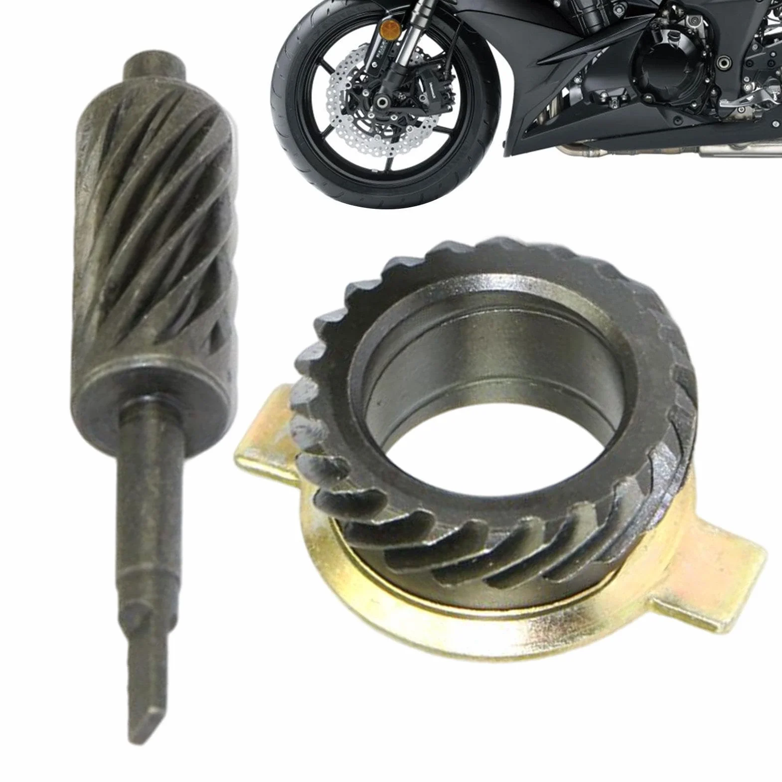 Engranaje de accionamiento del velocímetro, dientes de transmisión de velocímetros de repuesto para automóviles, piezas prácticas y duraderas para motocicletas y scooters