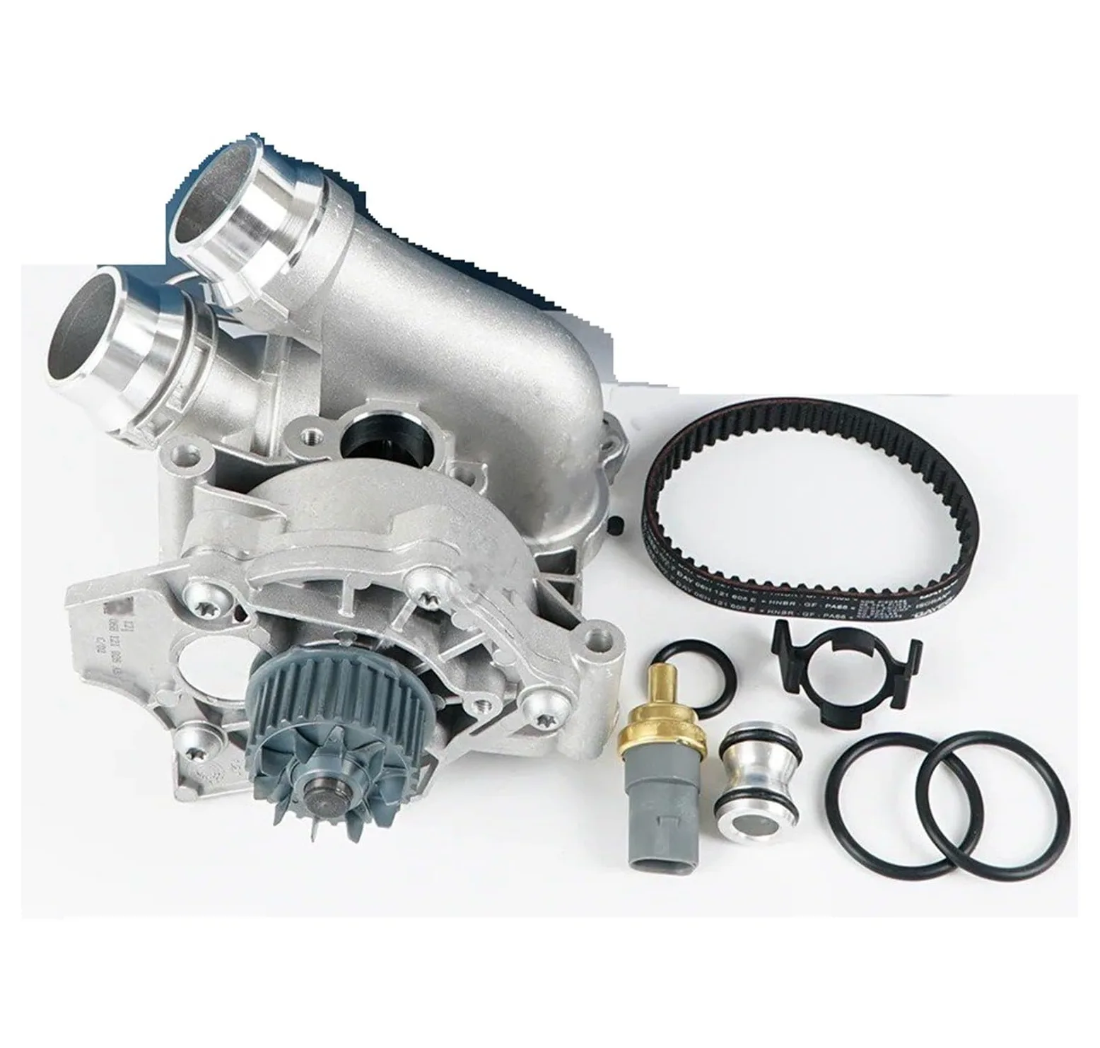Bombas Agua Bomba Agua Aluminio 06H121026 EA888 GEN2 Para VW Para Golf Para MK6 Para GTI Para Passat B7 Para Tiguan CC Para Scirocco Para Jetta Bomba Agua(Water Pump and belt)