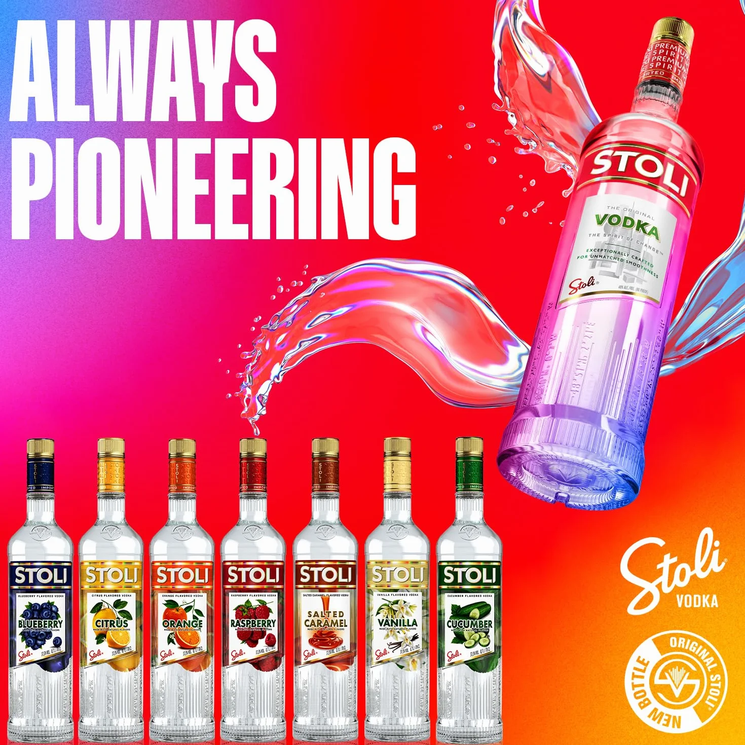 Stoli Vodka Premium 70 cl 40% Alcohol