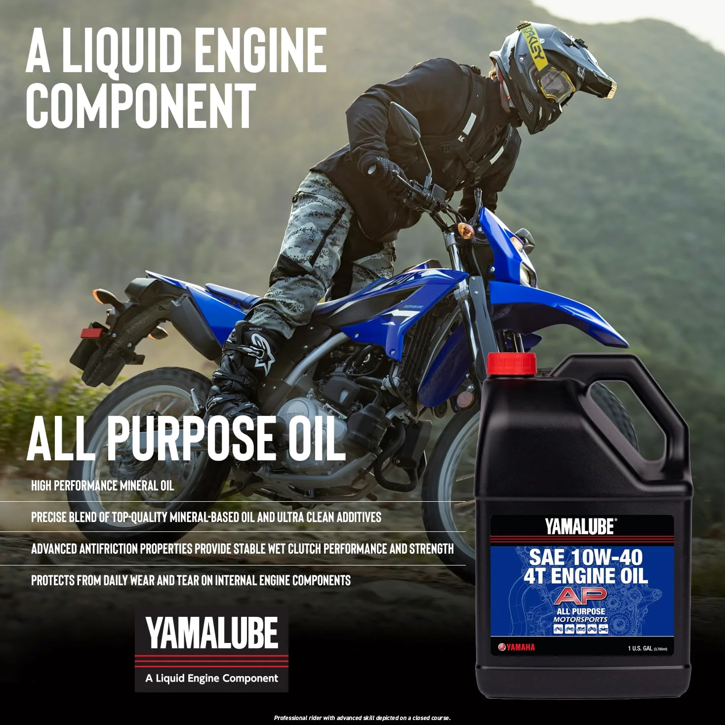 YAMAHA LUB-10W40-AP-04 10W40 PERFORMANCE OI
