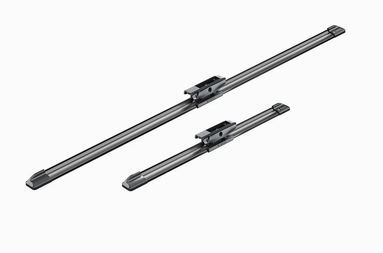 Escobilla limpiaparabrisas Bosch Aerotwin A869S, Longitud: 650mm/340mm − 1 juego para el parabrisas (frontal) - Válidas únicamente para vehículos con volante a la derecha (UK)