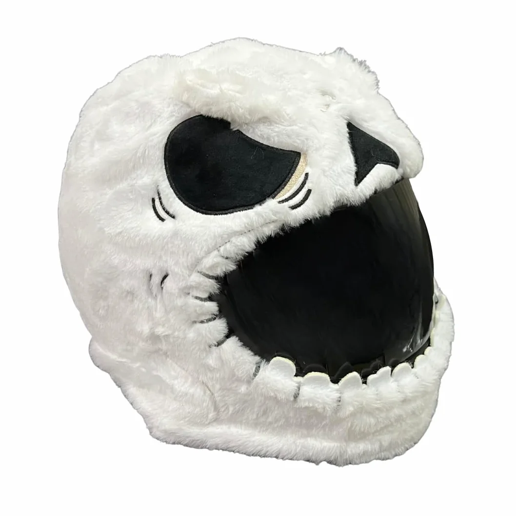 Carbon Moto Gear Funda para casco de motocicleta con diseño de calavera, divertida línea D.I.L.L.I.G.A.F