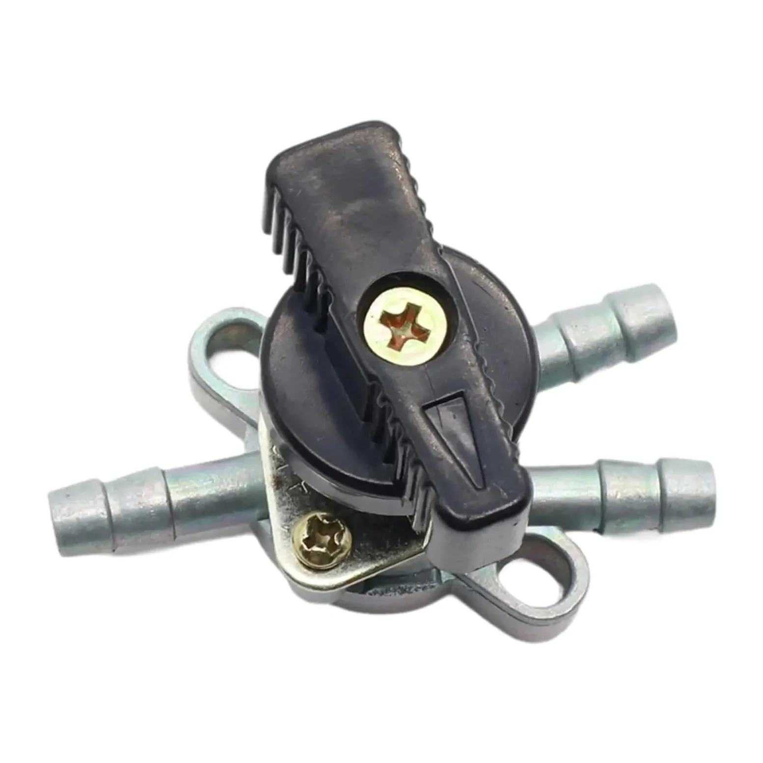 Grifo de tanque combustible 3 vías, llave purga, 2 en 1, accesorio for ATV, válvula resistente