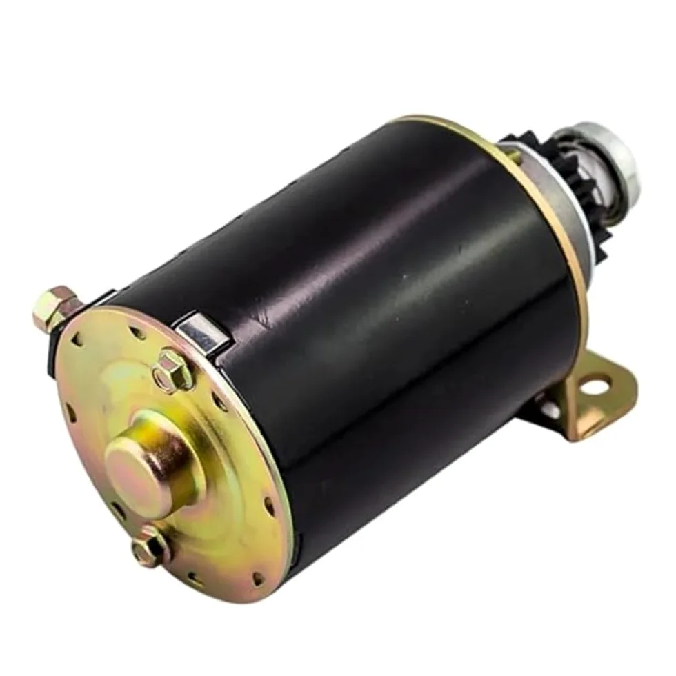 Motor de Arranque Solenoide De Arranque Y Motor 12 V Para Cortacésped Eléctrico (motor 499521 795121) Copia de seguridad