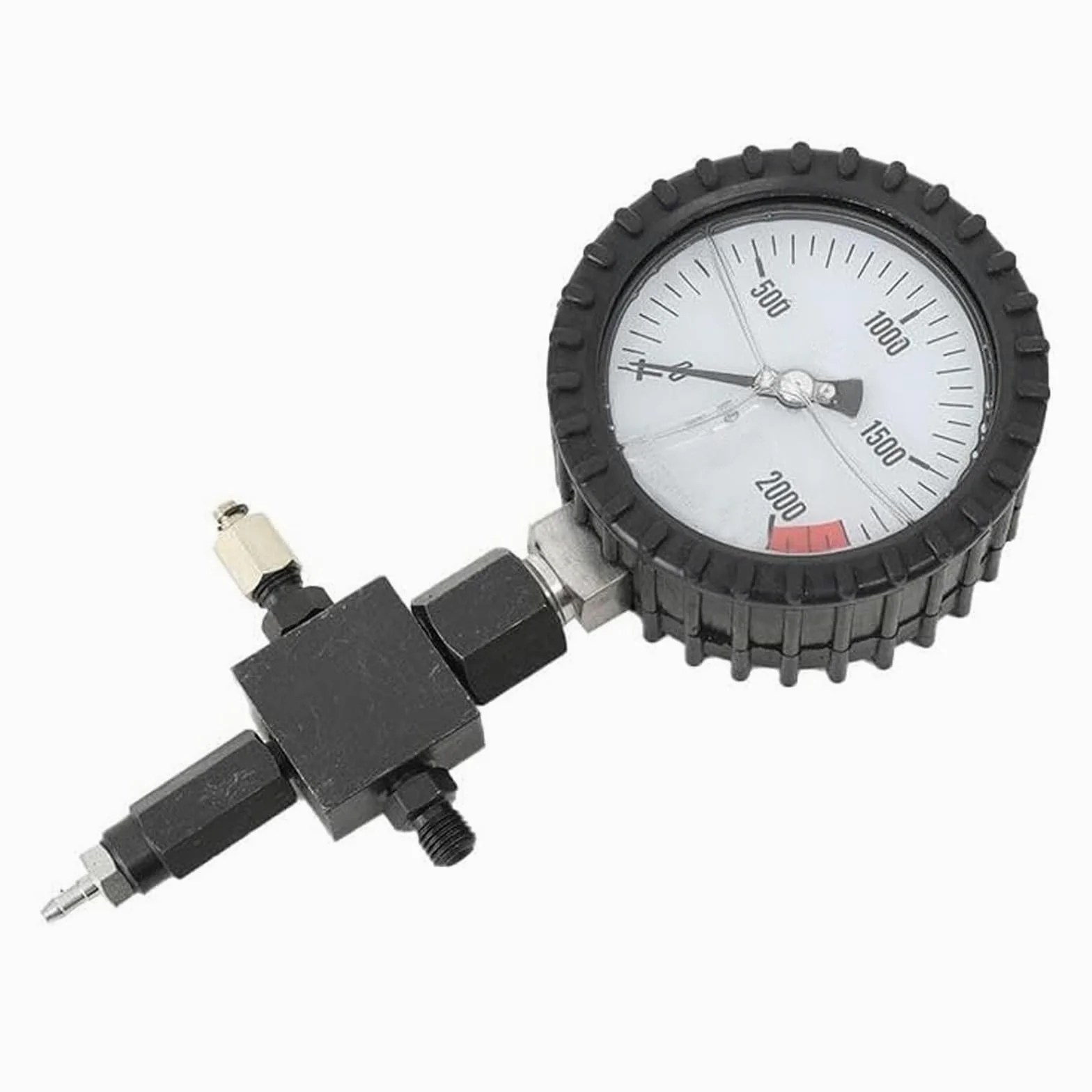 Kit de comprobador de presión de bomba de combustible para diagnósticos precisos y resolución de problemas en motores de gasolina y diésel