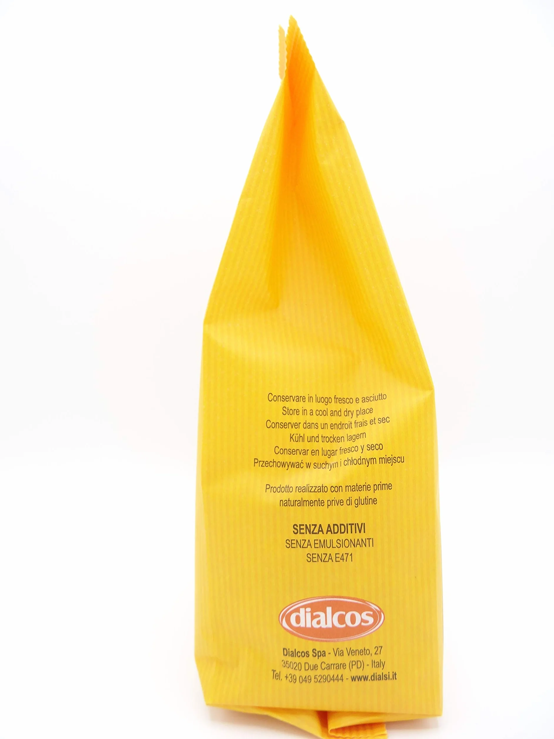 Dialsì Sedanini Pasta sin gluten de maíz y arroz, 400 gramos