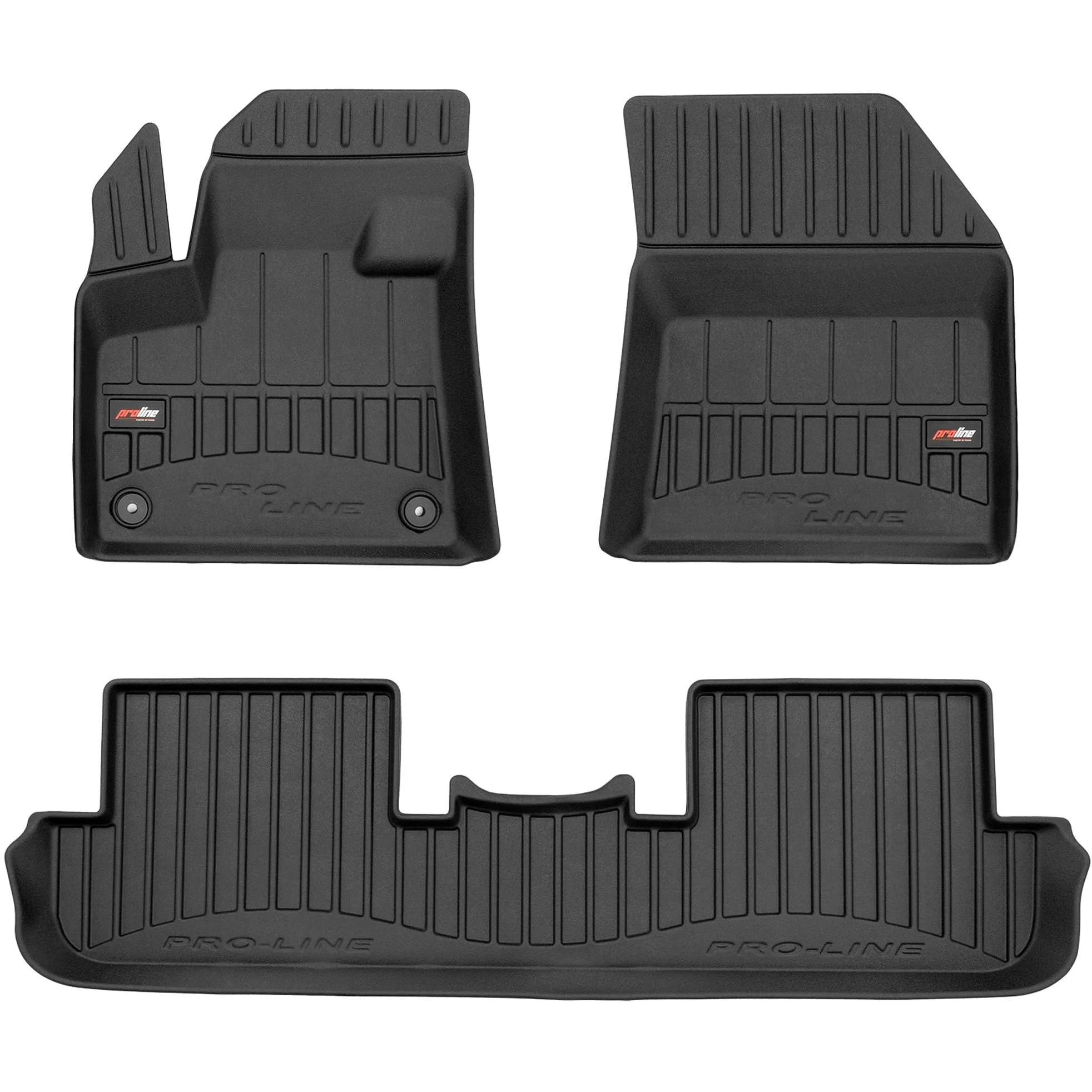 MOTOS Alfombrillas de Goma para Peugeot 3008 II Desde 2016 Mejore la Comodidad de Sus Viajes con la Alfombra Antideslizante Car 3D- Alfombrillas de Coche para Varias Estaciones