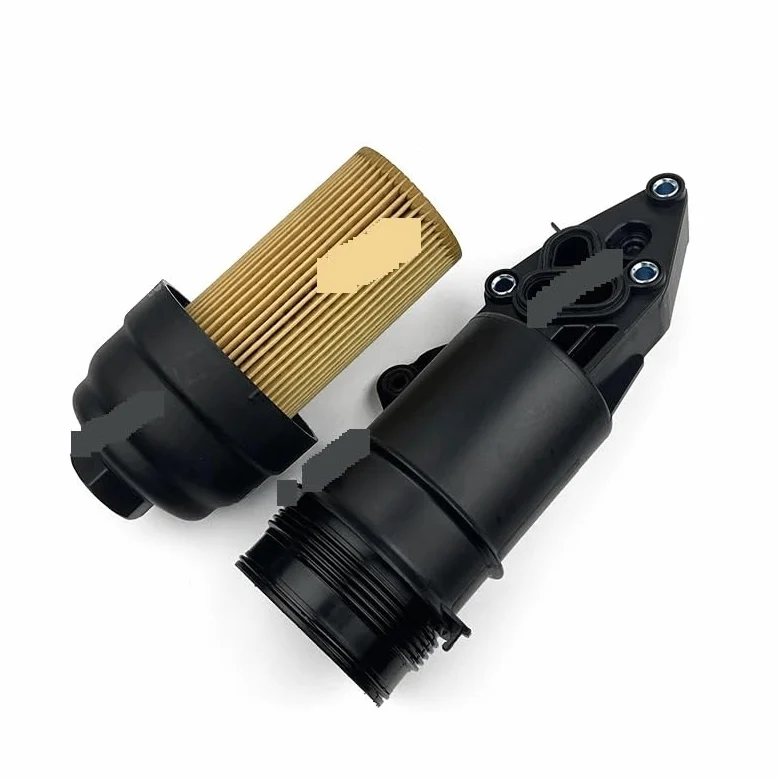Carcasa del filtro de aceite apta para Audi | 2.4 A4/S4 Avant quattro A6 Allroad A7 A8 Q5 Q7 06E115405K 06E115405A 06E115405C