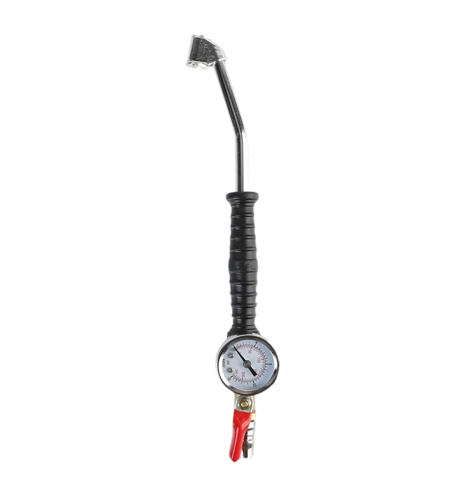 Bomba de aire rápida para coches 0-15Bar/220Psi con manómetro de presión neumáticos, herramientas reparación varilla inflado universales for vehículos y camiones